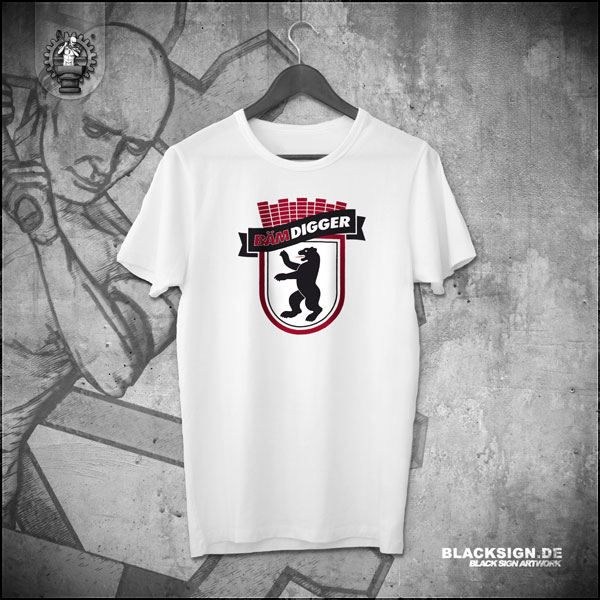 Bämdigger White - T-Shirt