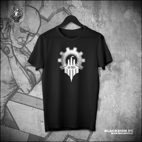 Lost Places Black - T-Shirt