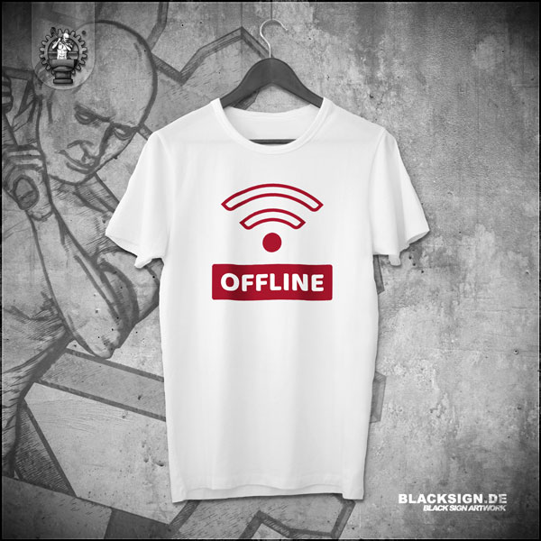 Offline - No Wifi - T-Shirt