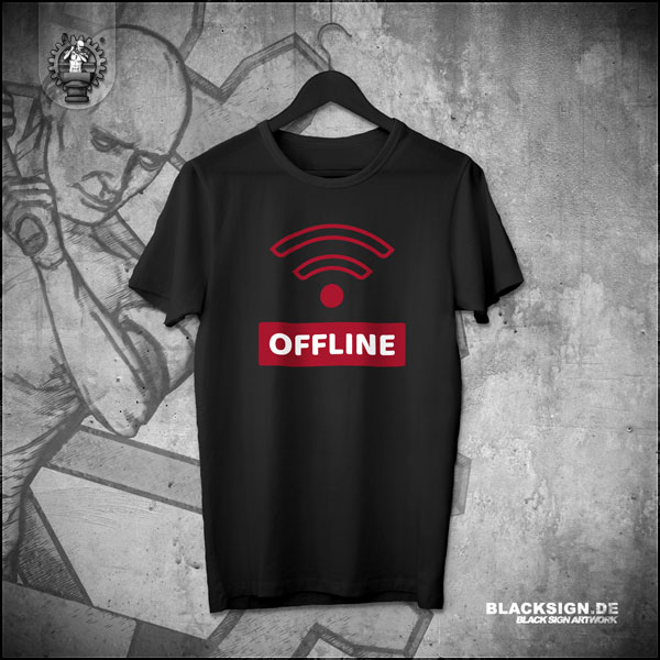 Offline - No Wifi - T-Shirt
