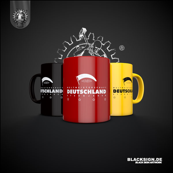 Sternenjäger Deutschland - Tasse