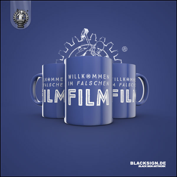 Willkommen im falschen Film -Tasse