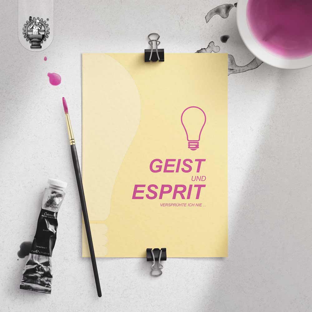 Geist und Esprit versprühte ich nie - Poster Produktbild 3