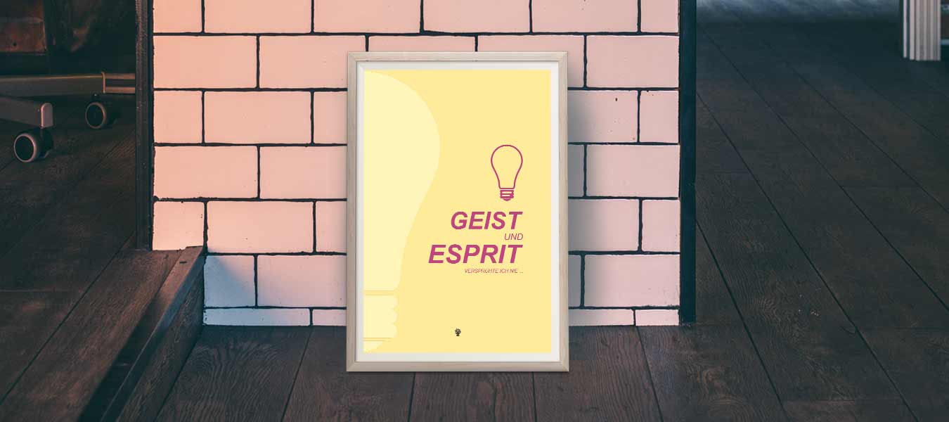 Geist und Esprit versprühte ich nie - Poster Produktbild 8