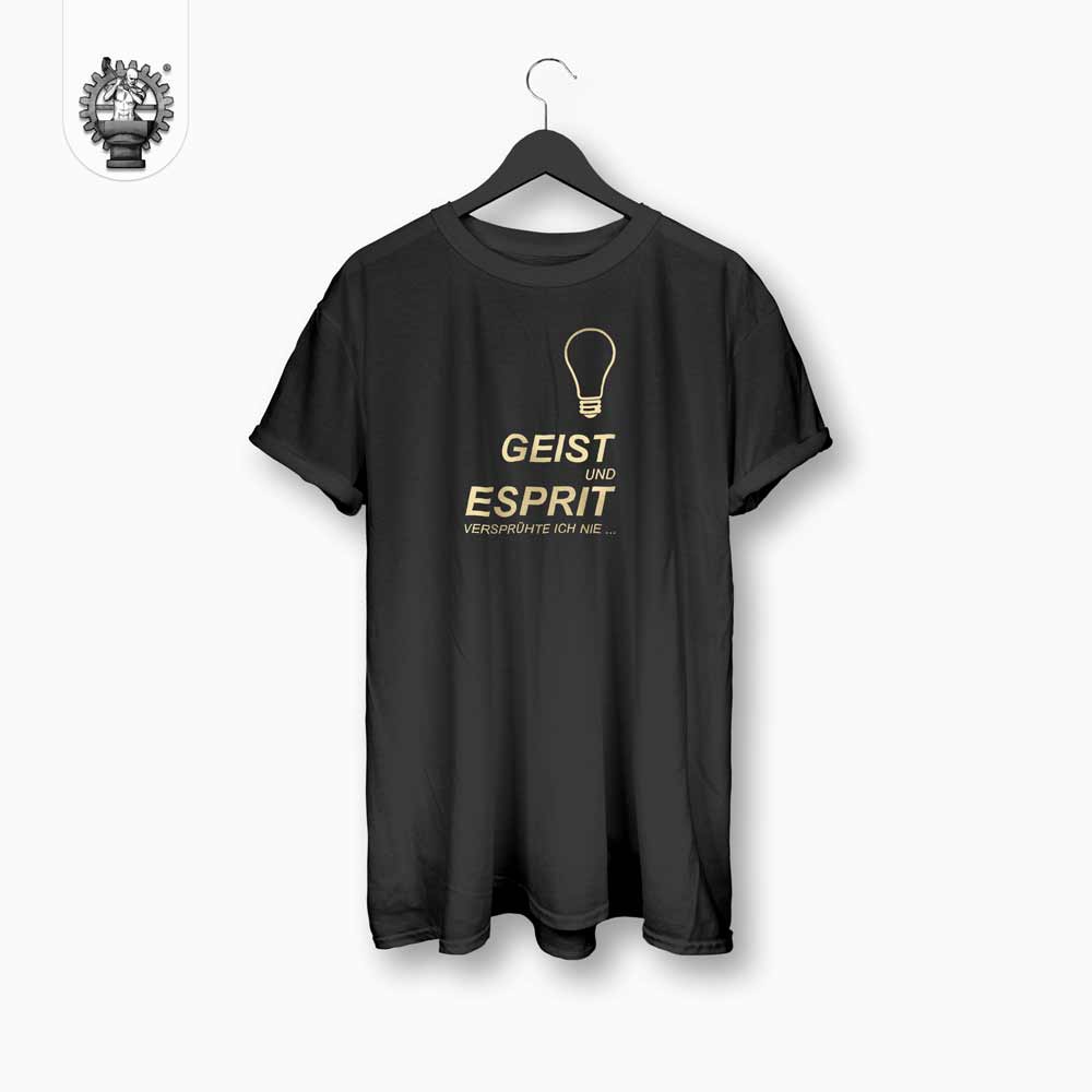 Geist und Esprit versprühte ich nie - Männer T-Shirt Produktbild 1