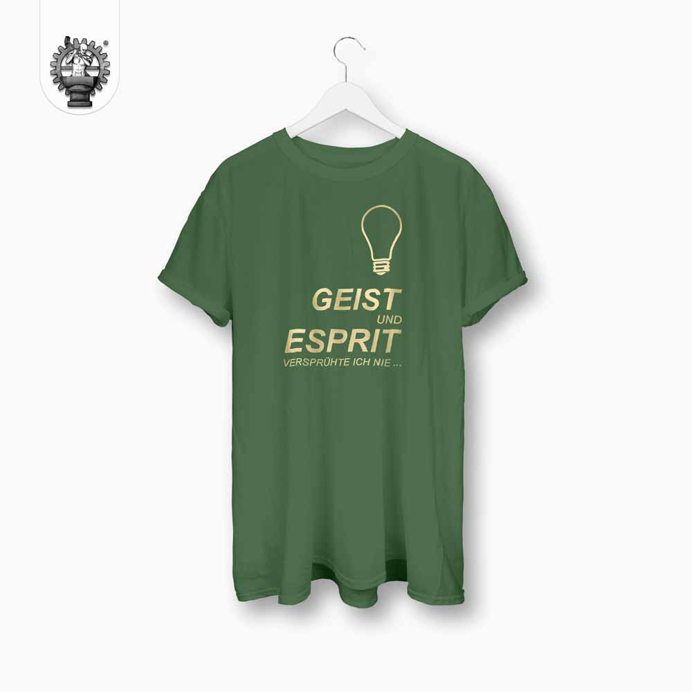 Geist und Esprit versprühte ich nie - Männer T-Shirt Produktbild 3