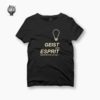 Geist und Esprit versprühte ich nie Frauen T-Shirt Produktbild 1
