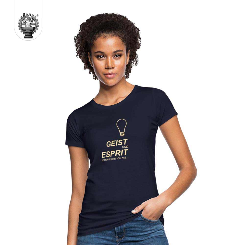 Geist und Esprit versprühte ich nie Frauen T-Shirt Produktbild 10