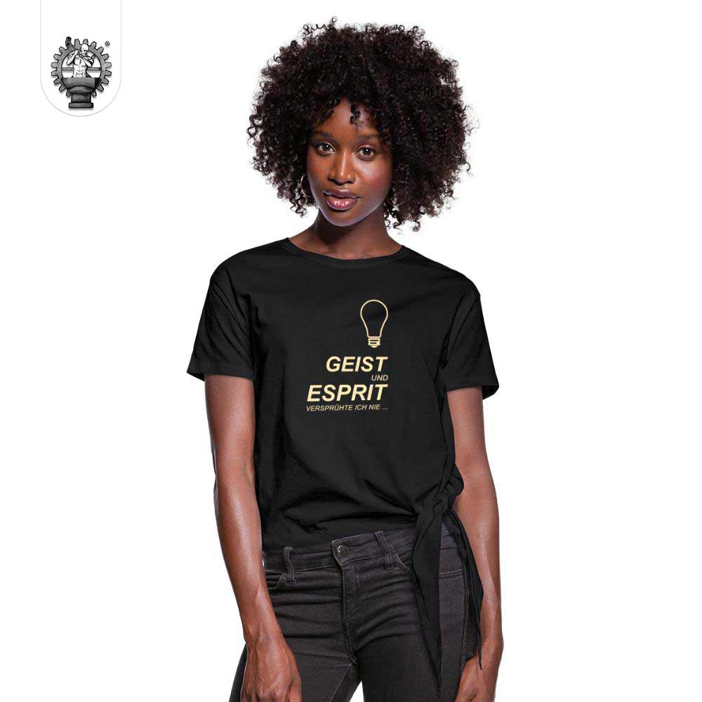 Geist und Esprit versprühte ich nie Frauen T-Shirt Produktbild 11