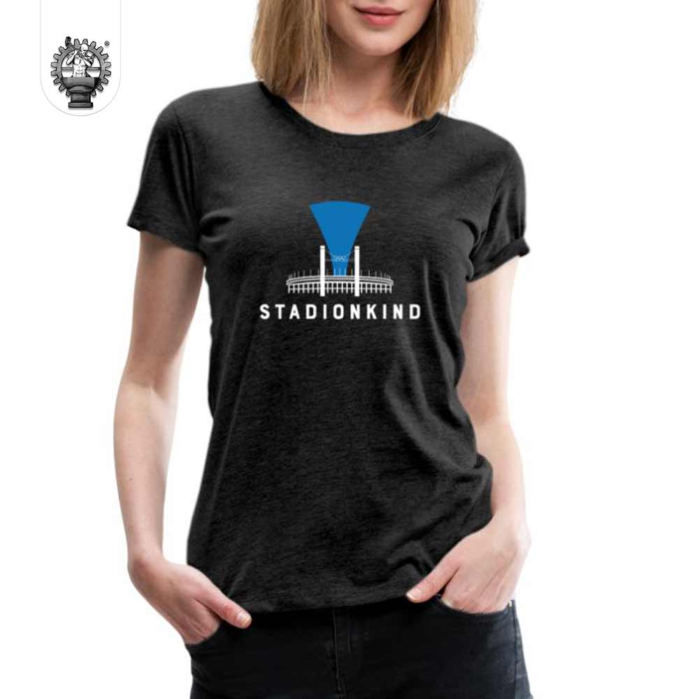 Stadionkind Berliner Olympiastadion Frauen Premium T-Shirt Produktbild 15